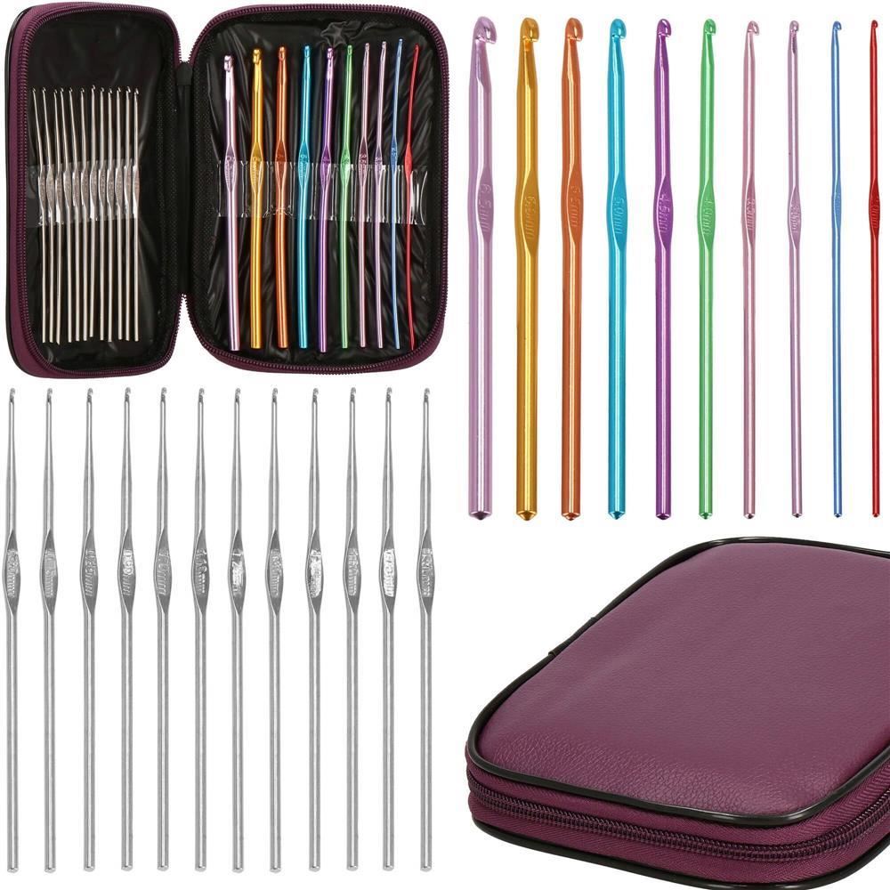 Crosete, multicolore, cu trusa, set 22 buc, 0.6-6.5 mm, Springos