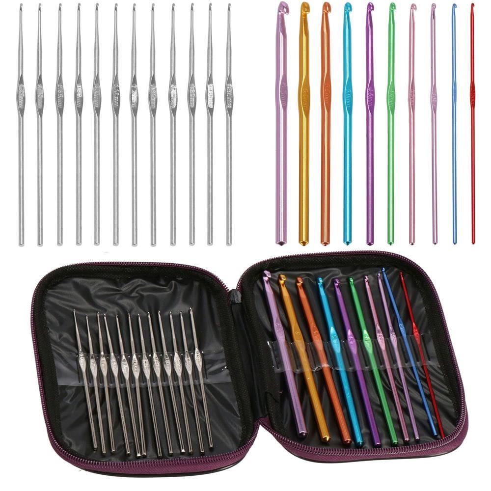 Crosete, multicolore, cu trusa, set 22 buc, 0.6-6.5 mm, Springos