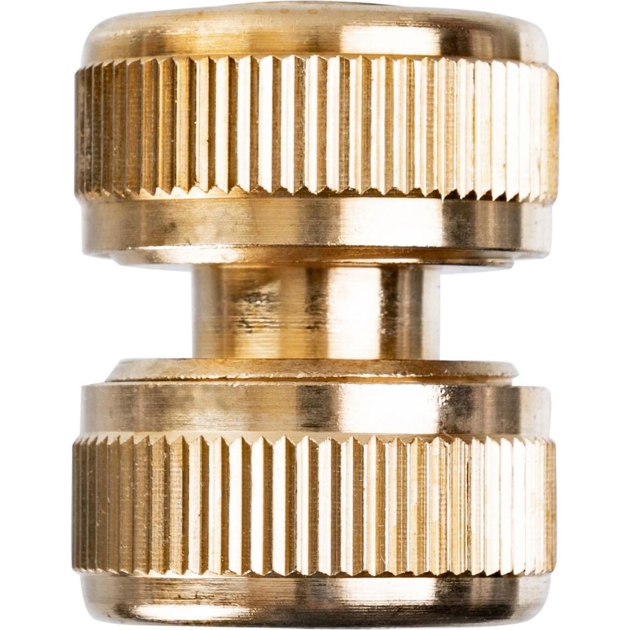 Gyorscsatlakozó, tömlőhöz, sárgaréz, 1/2", Richmann