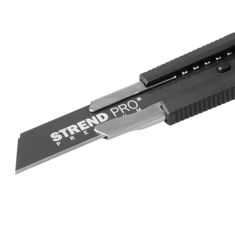 Vágó, automatikus reteszelésű, 18 mm, penge szegmentálóval, Strend Pro Premium
