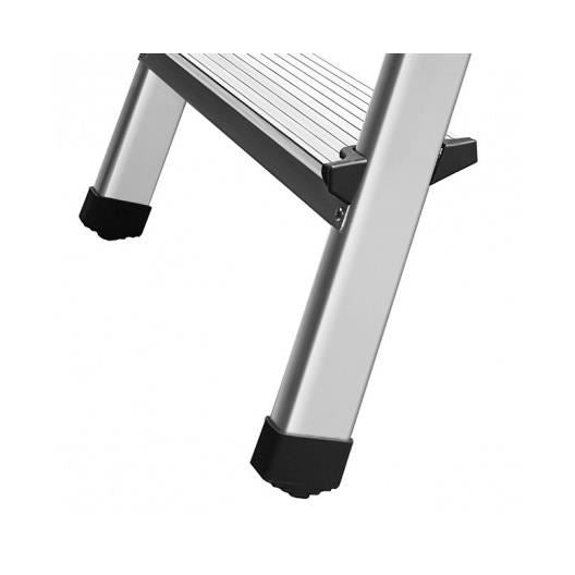 Alumínium létra, 2 részes, 1 fokos, platform, max. 125 kg, 0,44 m, Drabest