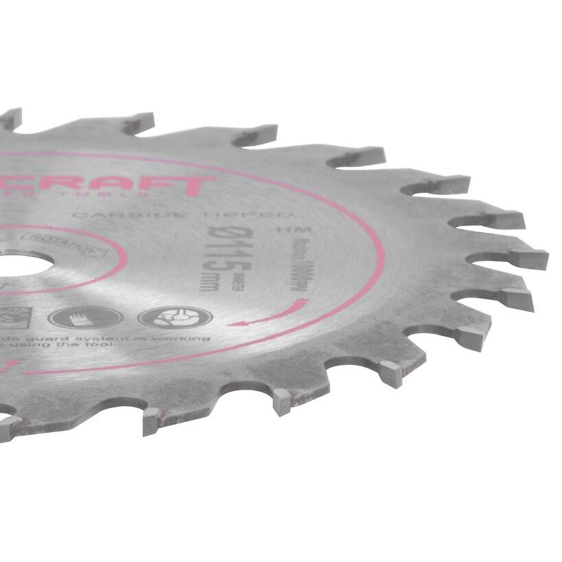 Körfűrészlap 114784, 24 fogú, 115 mm, Worcraft