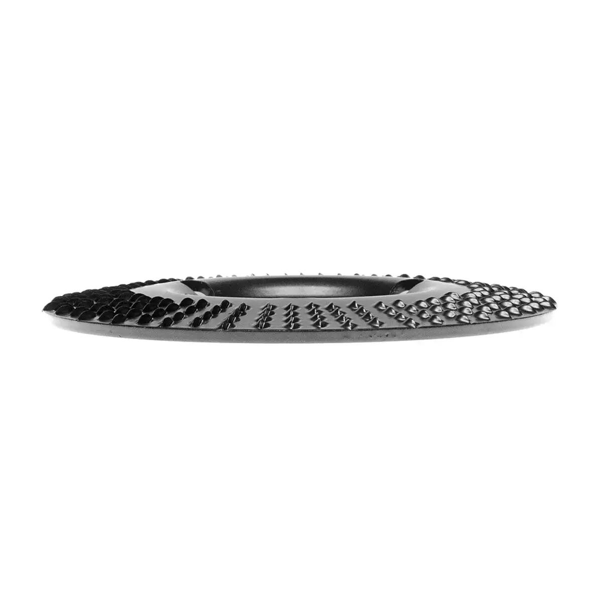 Kör alakú csiszolókorong, formázott, reszelős, fához, műanyaghoz, gumihoz, pórusbetonhoz, II. osztály, 125x22,2 mm, Dedra