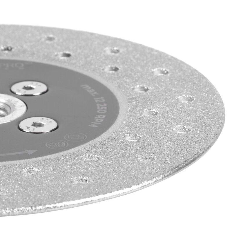 Disc diamantat, 2 in 1, taiere si slefuire beton, marmura, placi ceramice, 125 mm, M14, Strend Pro