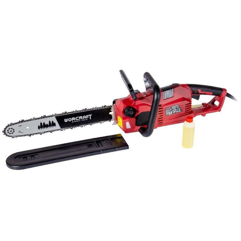 Elektromos láncfűrész, 2400 W, 140 ml, 39,5 cm, Worcraft