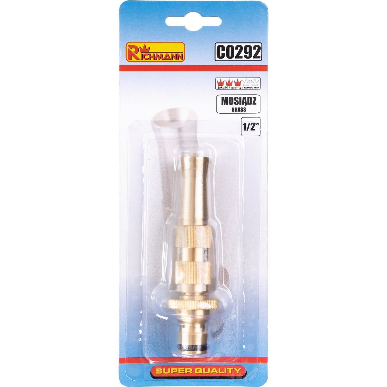 Duza furtun, reglabil, alama, 1/2", Richmann