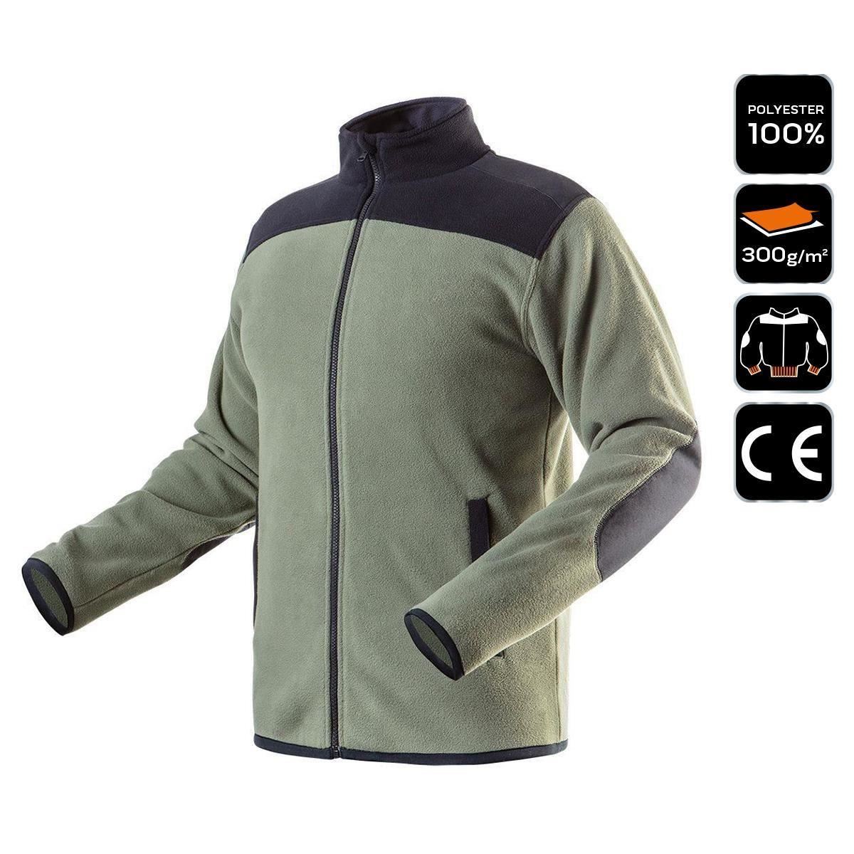 Munkadzseki, polár gyapjúból, terepszínű modell, S/48-as méret, NEO