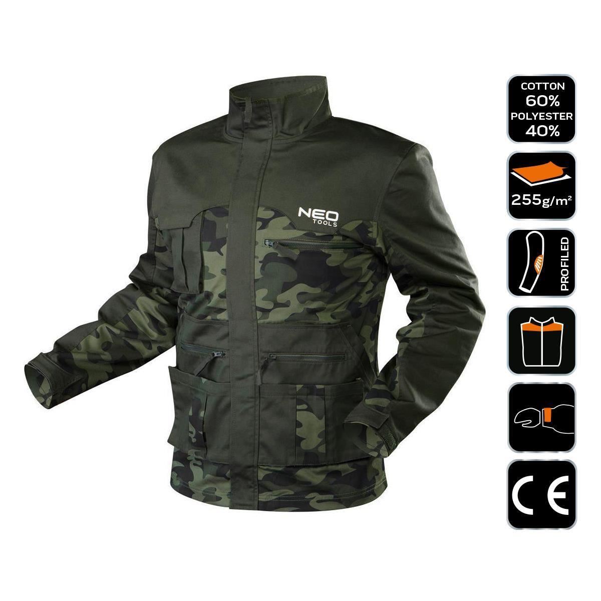 CAMO modellű munkakabát, XXXL/58-as méret, NEO