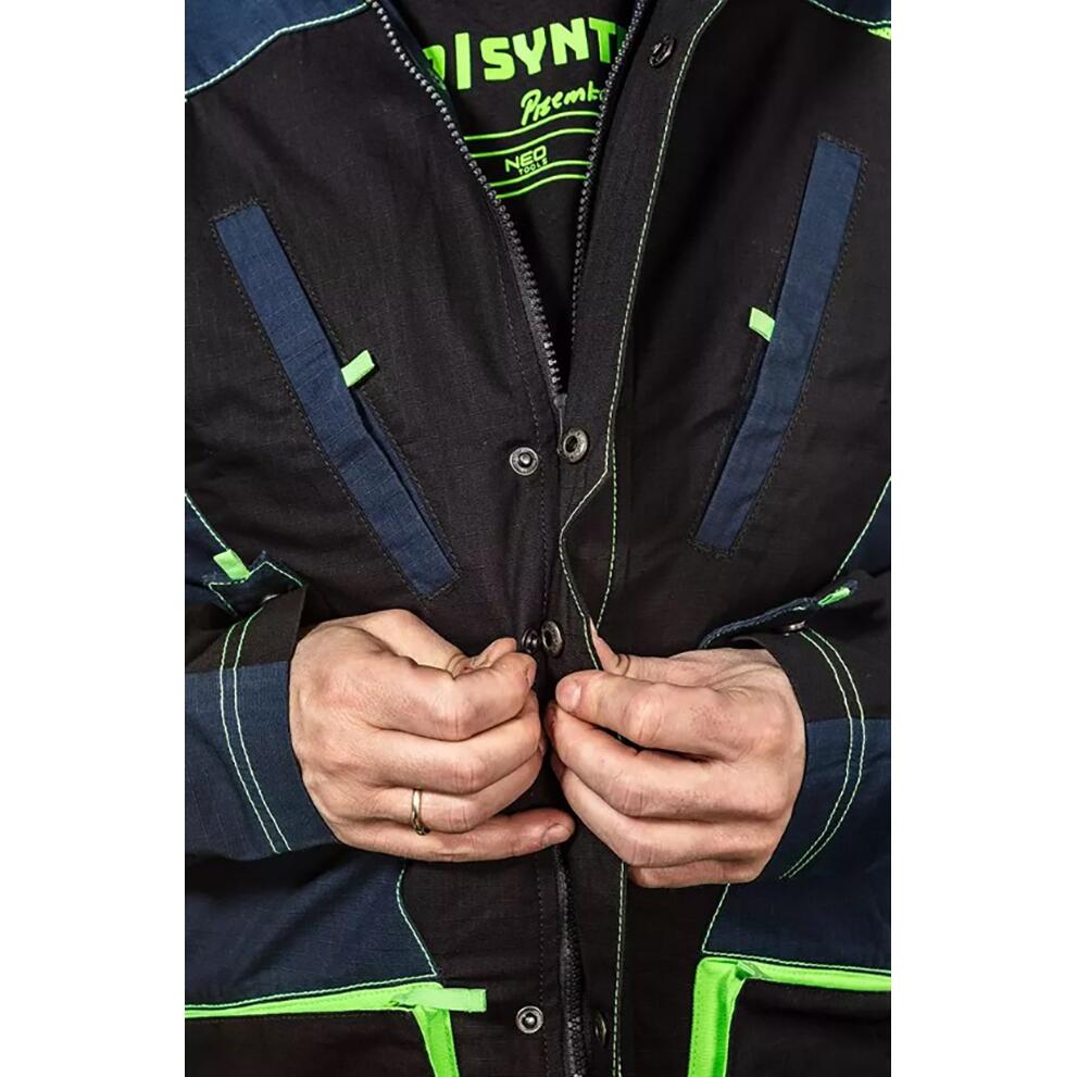 Munkakabát, Moto modell, pamut, M/50-es méret, NEO