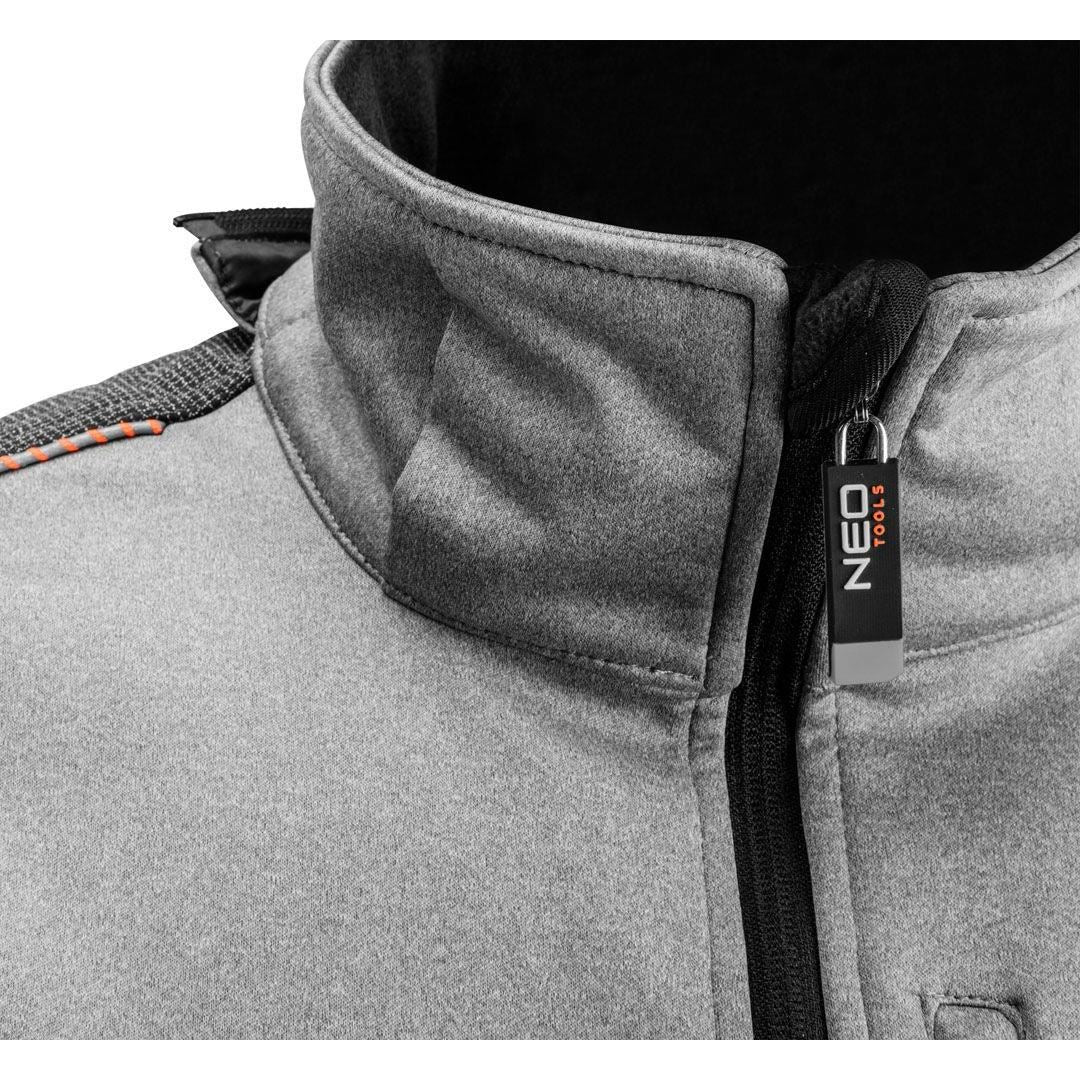 Softshell munkakabát levehető kapucnival, kültéri modell, XXL/58-as méret, NEO