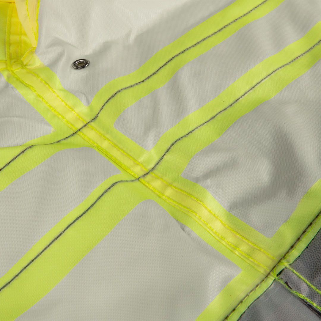 Munkadzseki, Oxford anyagból, vízálló, sárga, Visibility modell, L/52 méret, NEO