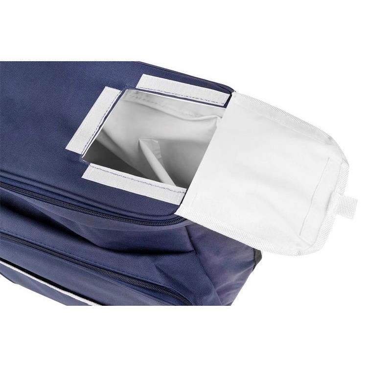 Geanta picnic, termoizolanta, impermeabila, cu maner, albastru, 35x23x35 cm, Isotrade