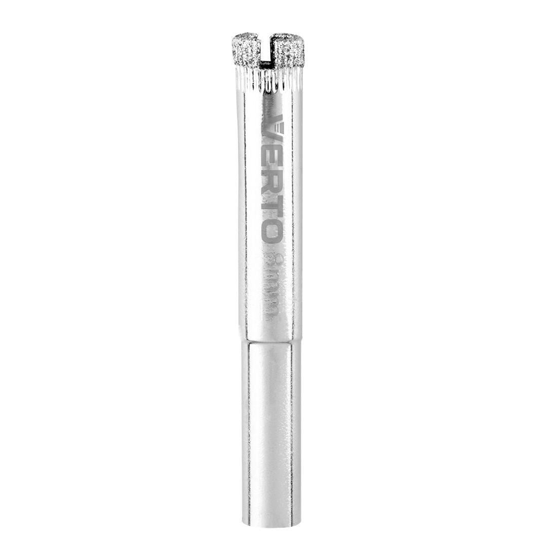 Ghidaj cu ventuza, cu 7 carote diamantate, 4-12 mm, Verto