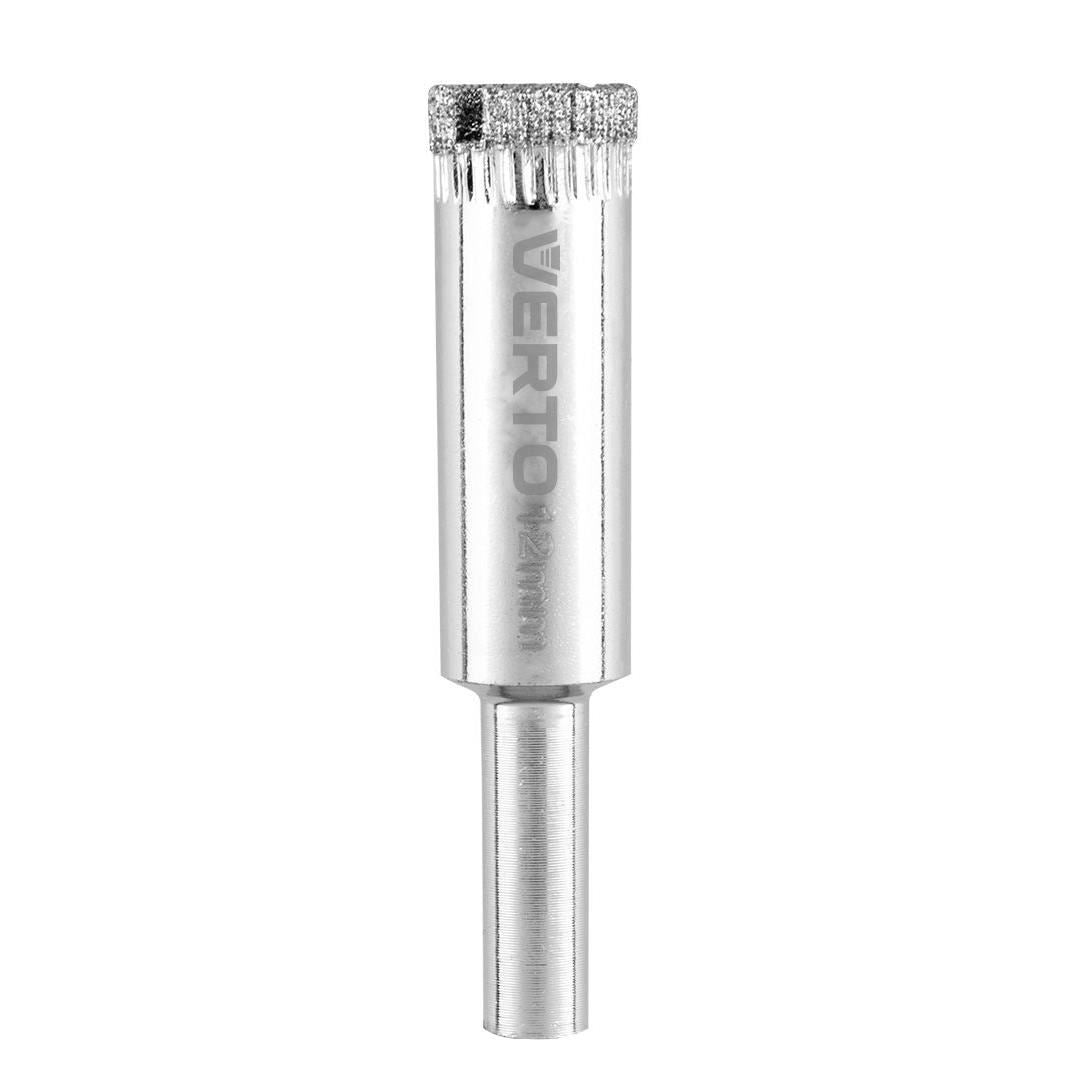 Ghidaj cu ventuza, cu 7 carote diamantate, 4-12 mm, Verto