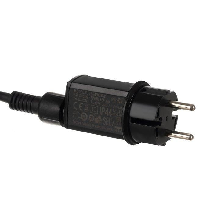 Ghirlanda tip sirag de becuri, 20 LED, 220-240V, IP44, 6 cm, 10 m