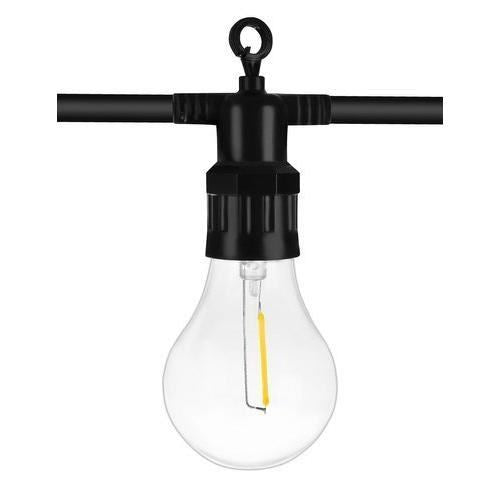 Ghirlanda tip sirag de becuri, 20 LED, 220-240V, IP44, 6 cm, 10 m