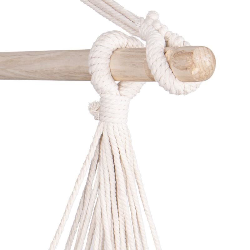 Hamac tip scaun, cu 2 perne, multicolor, max 150 kg, 130x100 cm, Springos