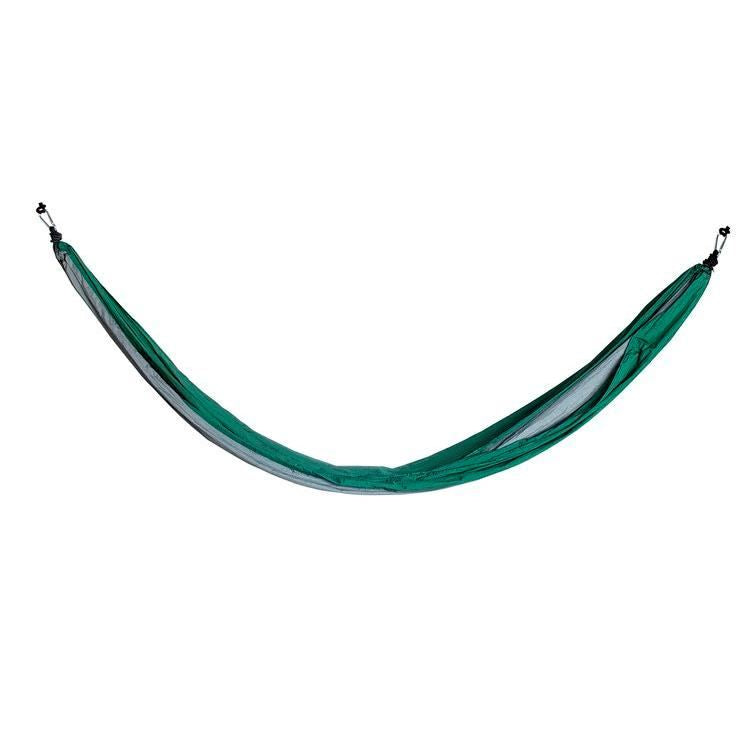 Hamac, cu accesorii, model Survival, verde inchis, ultrausor, max 150 kg, 260x140 cm