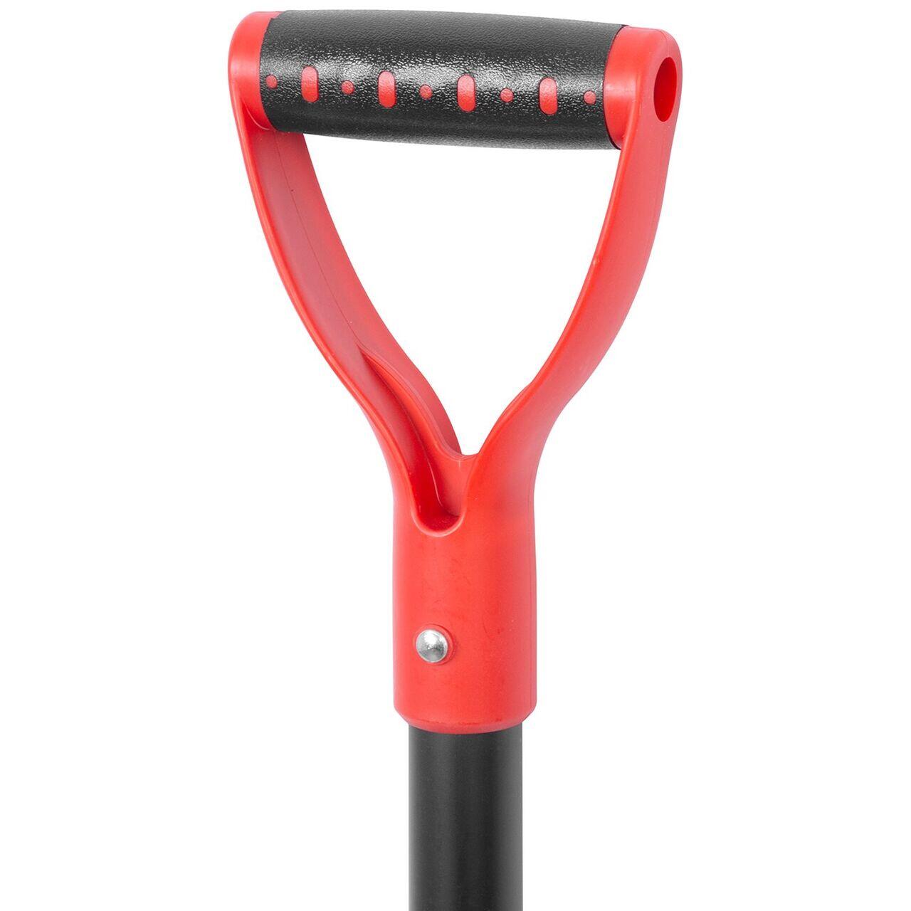 Harlet, cazma, drept, cu margini zimtate, maner fibra sticla, 115 cm, Strend Pro