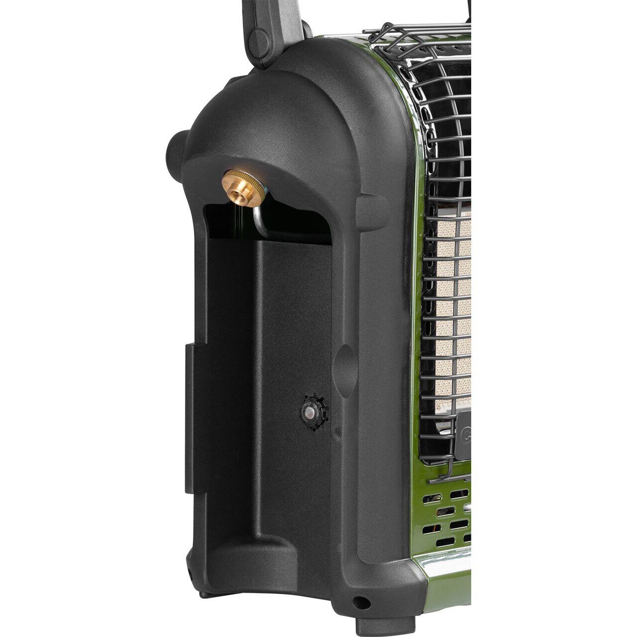 Incalzitor pe gaz pentru camping, aprindere piezo, portabil, 1/2 kW, 70-145.4 g/h, Strend Pro