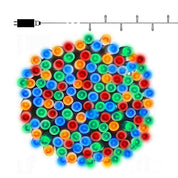 Instalatie luminoasa de Craciun, exterior/interior, 500 LED, 8 moduri, multicolor, IP44, 25 m, Jumi