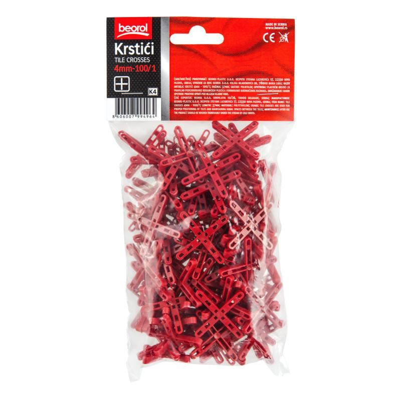 Hosszú távtartók, 4 mm, 100/1, BEOROL