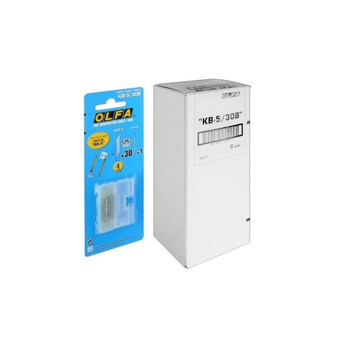 Dekorációs vágópengék, AK-5, 4 mm, 30 db, OLFA