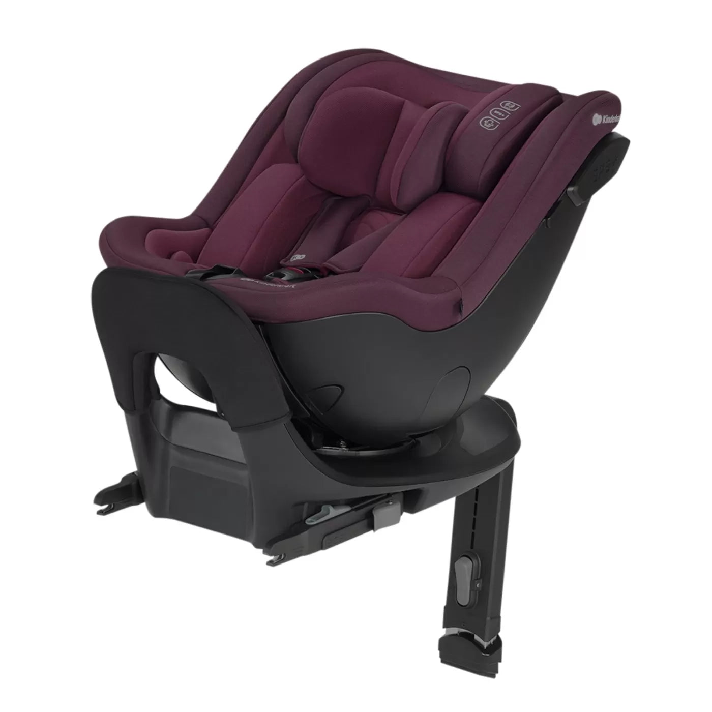 Scaun auto kinderkraft i-guard i-size 40-105 cm, cherry pearl