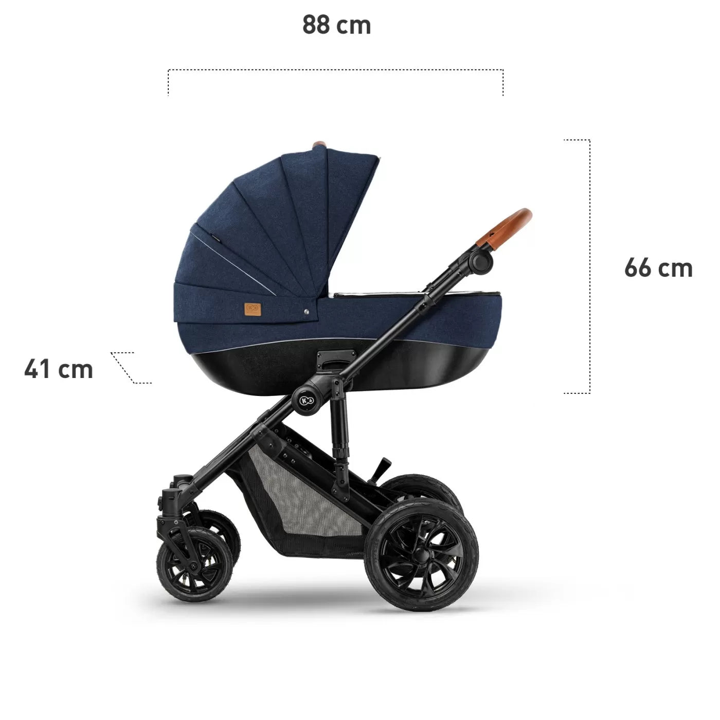Kinderkraft Prime 2 3in1 Mink Pro 3in1 babakocsi Navy