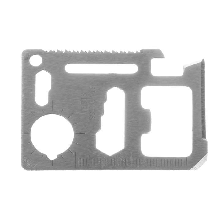 Kit turistic/supravietuire, cu trusa, set 7 piese, 13.5x8x3.5 cm, Isotrade