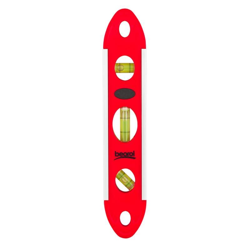 Nivela (boloboc) mini cu magnet, 15 cm, Beorol