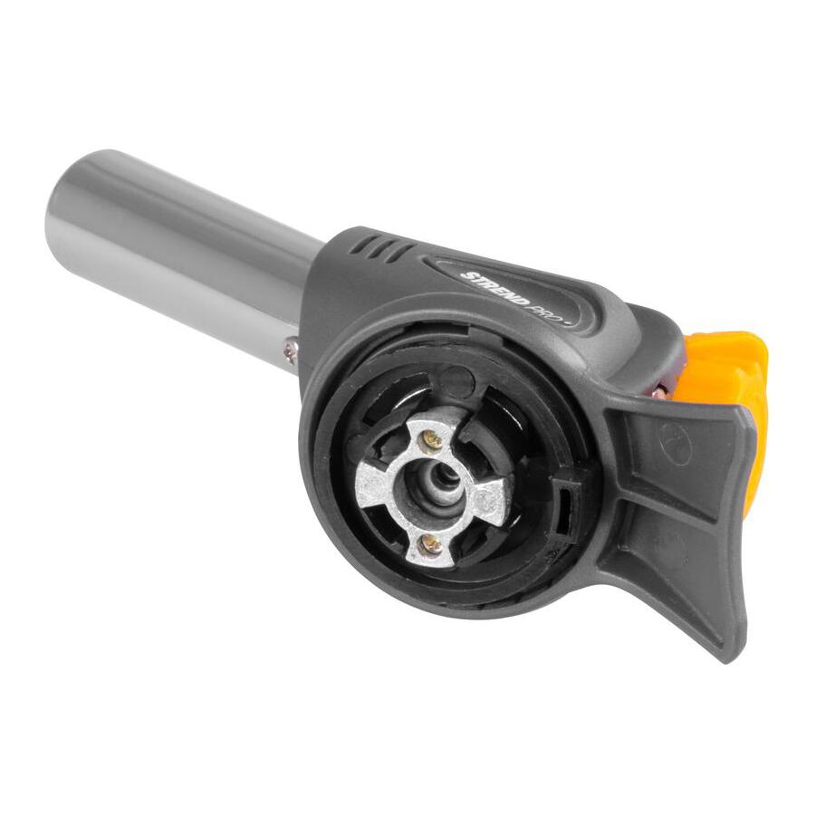 Gázlámpa, égőfejjel, 1,3 kW, 22 mm, 227 g-os gázpalackhoz (nem tartozék), piezo gyújtás, Strend Pro