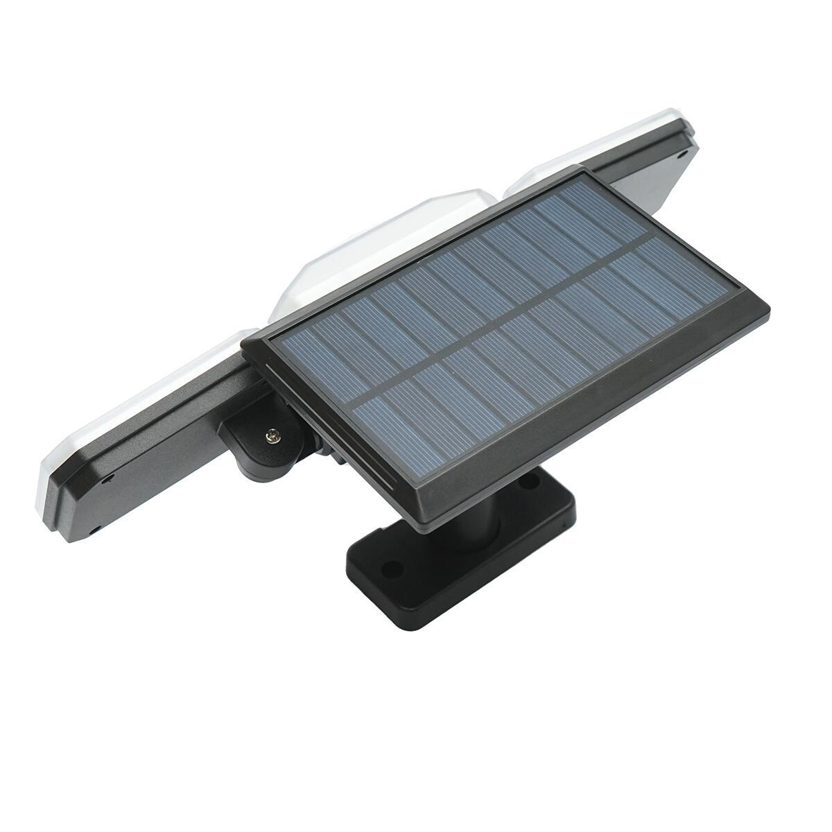 Lampa solara de perete, panou extern, 2000 mAh, 3 moduri, IP65, Breckner Germany