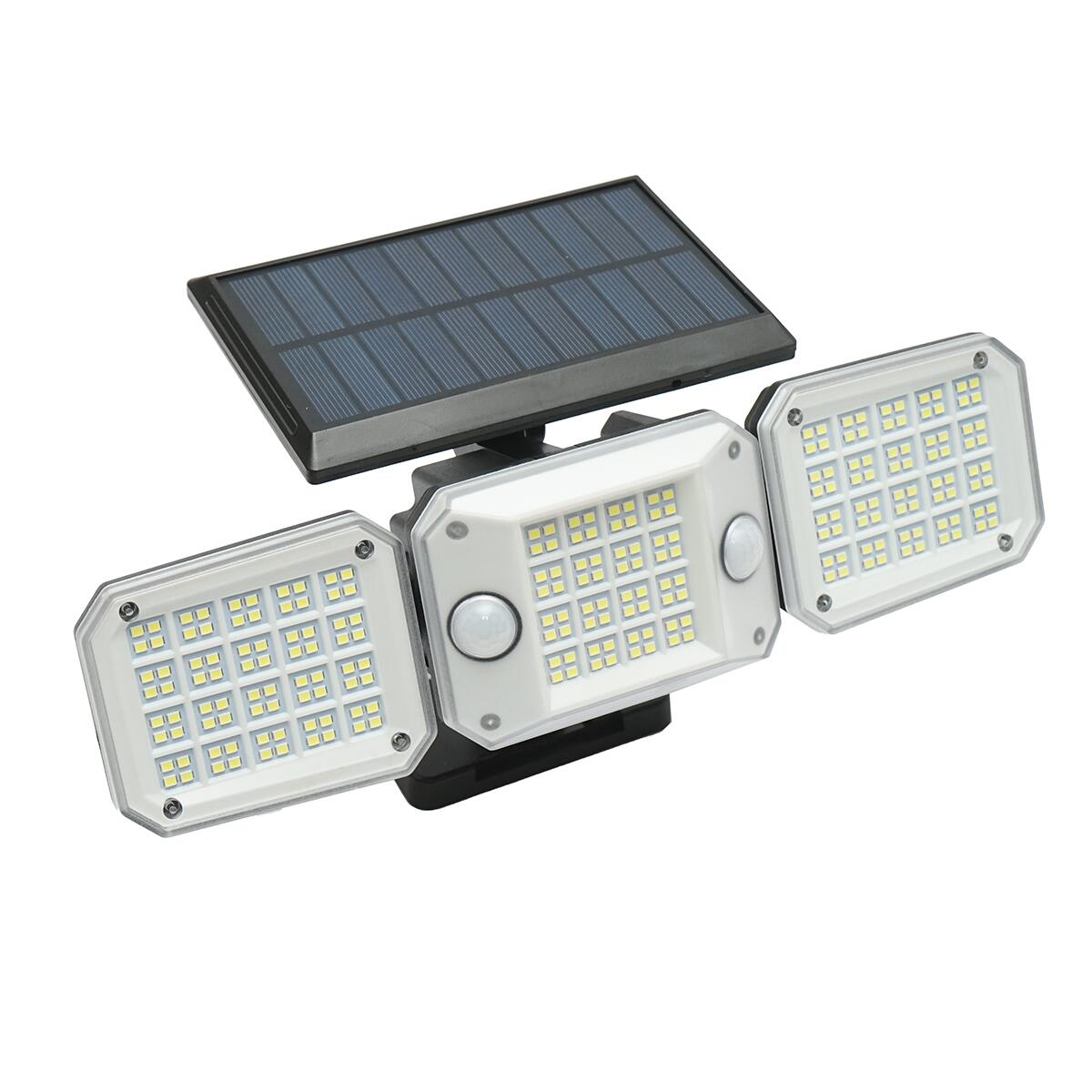 Lampa solara de perete, panou extern, 2000 mAh, 3 moduri, IP65, Breckner Germany
