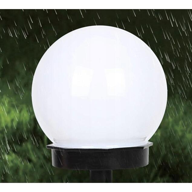 Lampa solara pentru gradina, Gardlov, LED, alb rece, set 6 buc, 9x35 cm