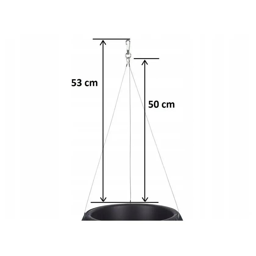 Lant pentru ghiveci suspendat, Prosperplast, 53 cm