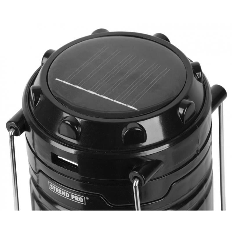 Kemping zseblámpa, 2 az 1-ben, LED SMD, 80 lm, USB