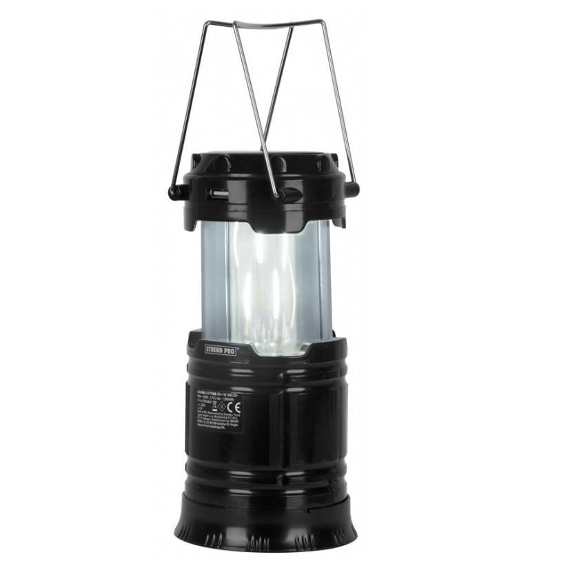 Kemping zseblámpa, 2 az 1-ben, LED SMD, 80 lm, USB