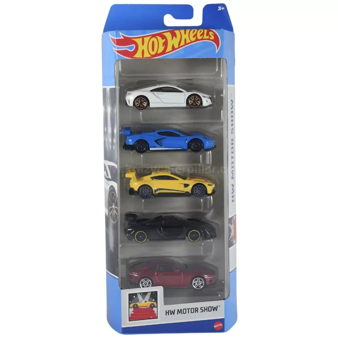 Set 5 masini hot wheels hw motor show