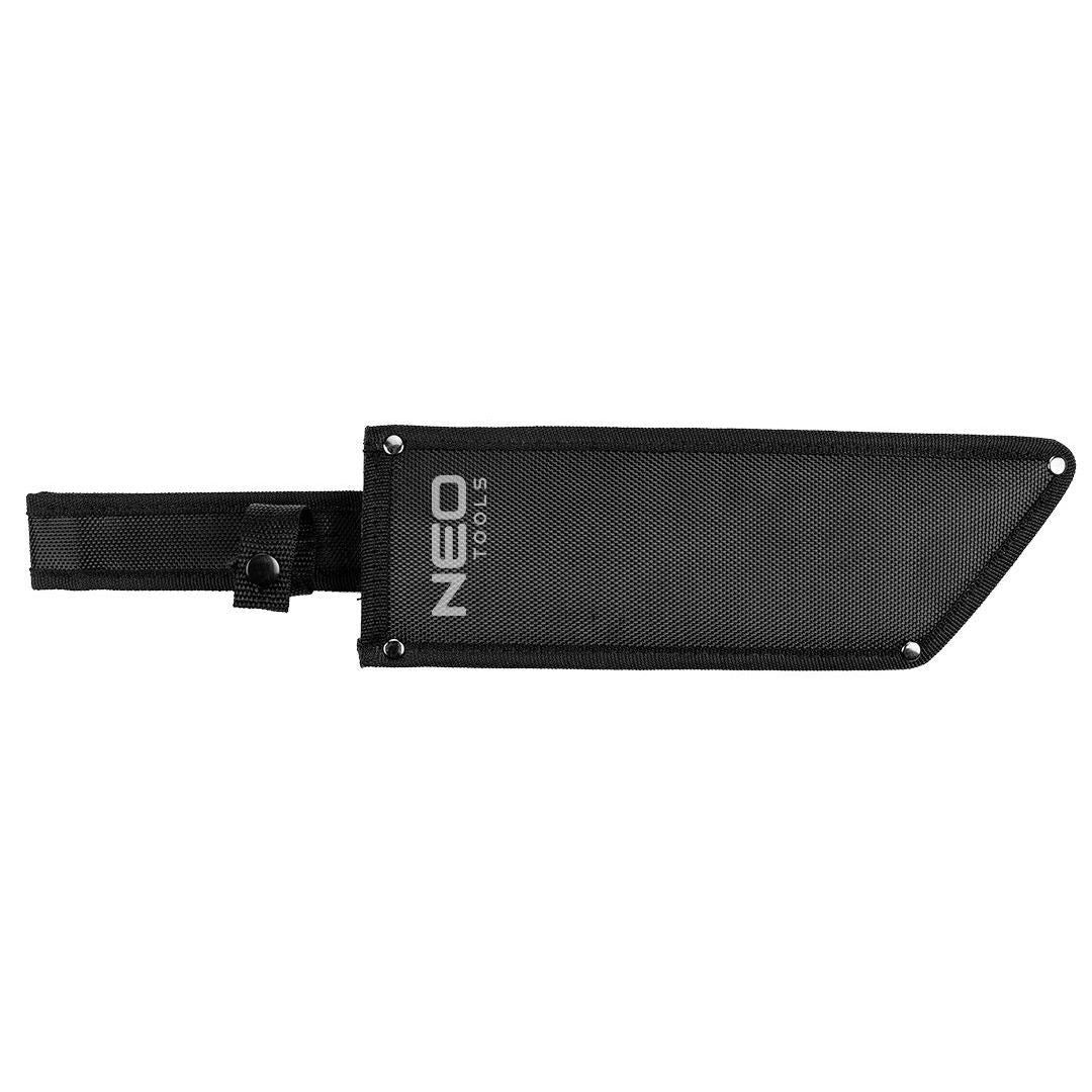 Machete, rozsdamentes acél, TPR+PP nyél, túlélő modell, tokkal, 40 cm, NEO