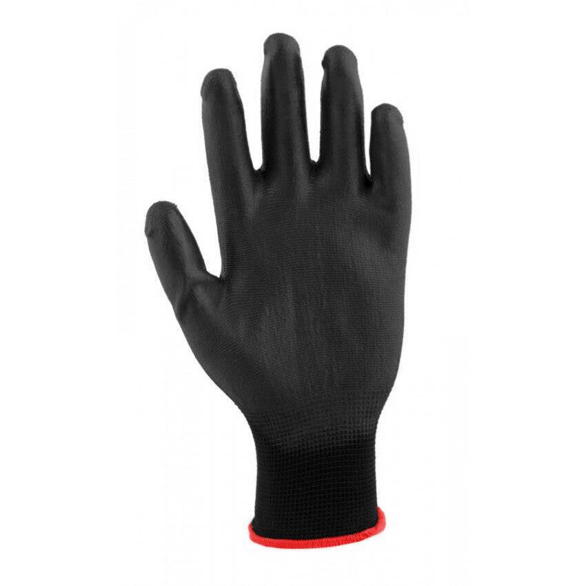 Munkakesztyű, Richmann, poliuretán, XXL méret, fekete