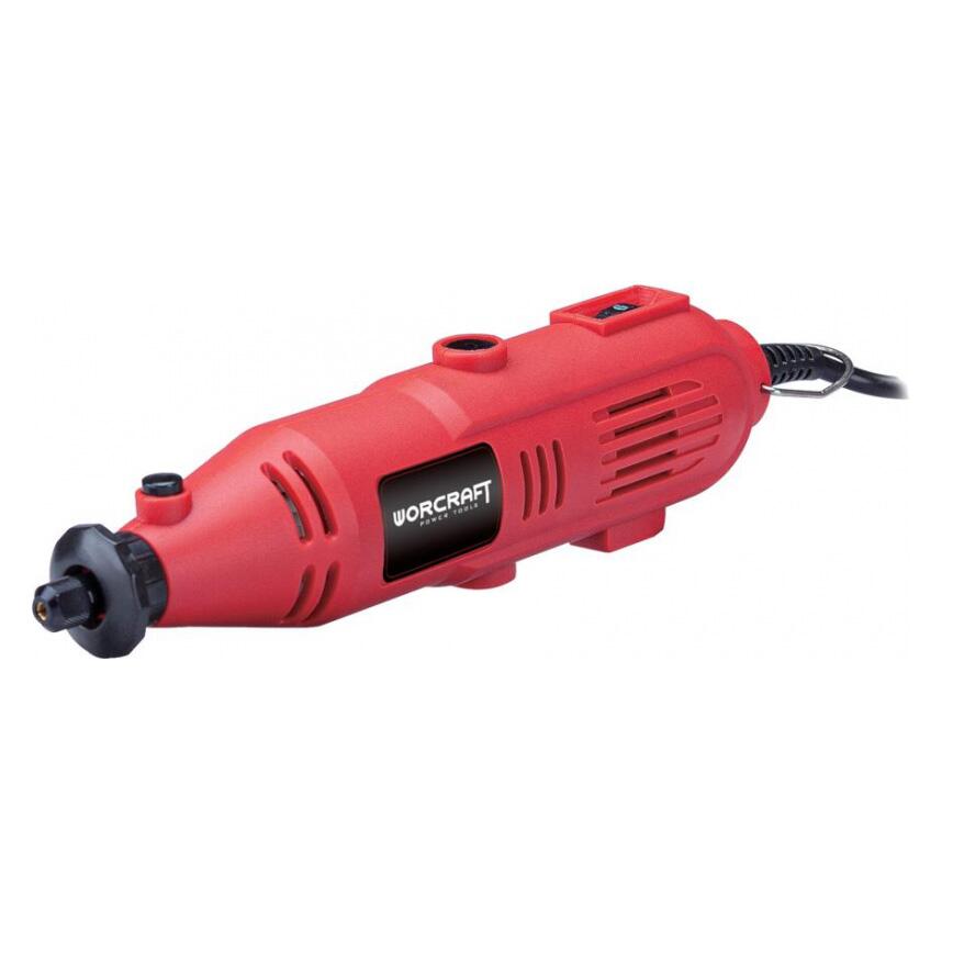 Mini csiszológép tartozékokkal, 135 W, Worcraft
