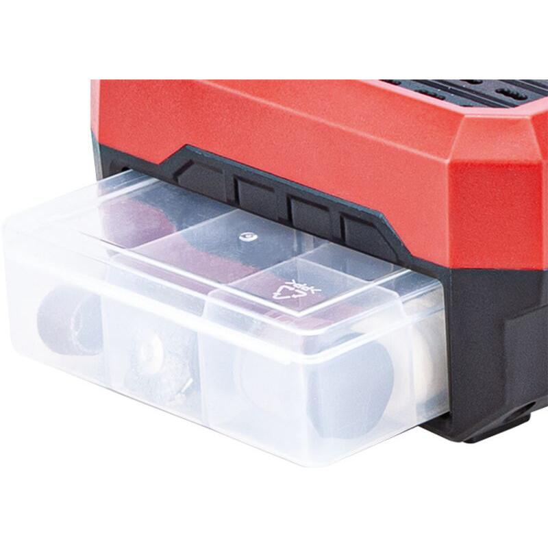 Mini csiszológép tartozékokkal, 20 V-os lítium-ion akkumulátorral (akkumulátor nem tartozék), Worcraft