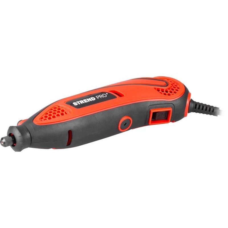 Mini csiszológép tartozékokkal, készlet, 135 W, Strend Pro
