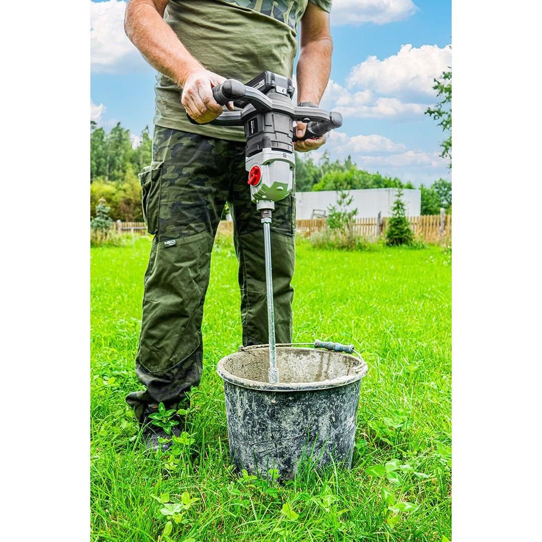 Elektromos keverőgép, 18 V-os lítium-ion akkumulátor (akkumulátor nem tartozék), kefe nélküli, Graphite Energy
