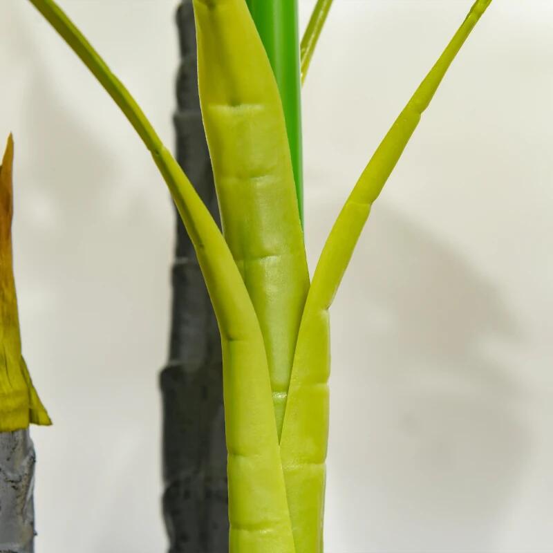 Műnövény, monstera cseréppel, zöld, 120 cm