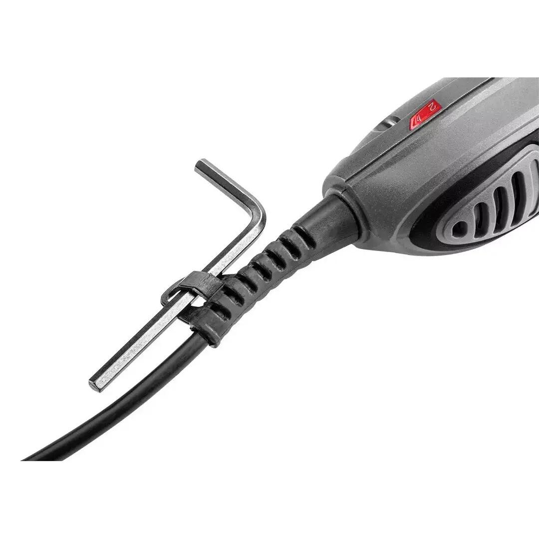 Multifunctional cu vibratii, 250 W, cu accesorii, geanta, Graphite