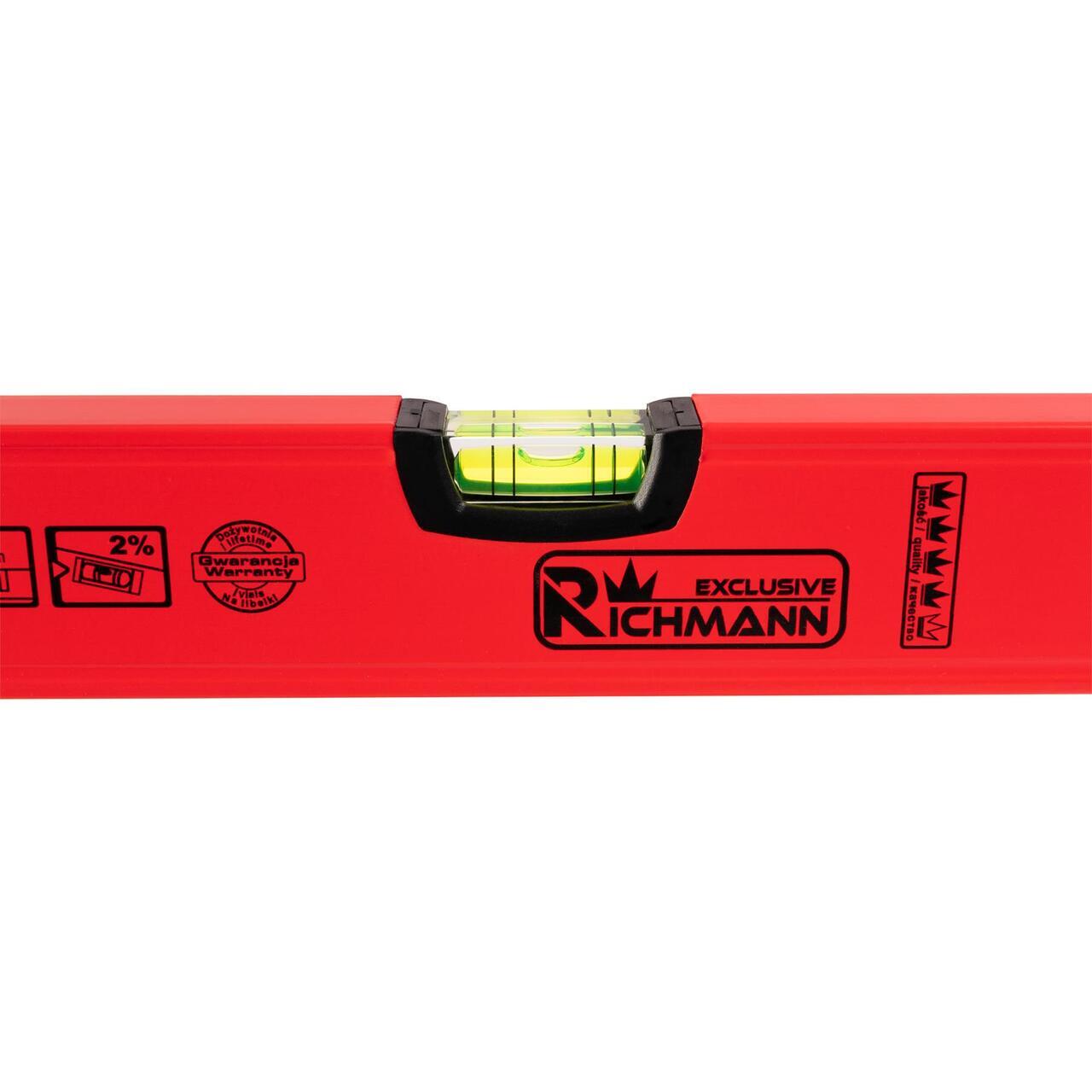 Nivela (boloboc), rosu, 2 bule, 40 cm, Richmann Exclusive