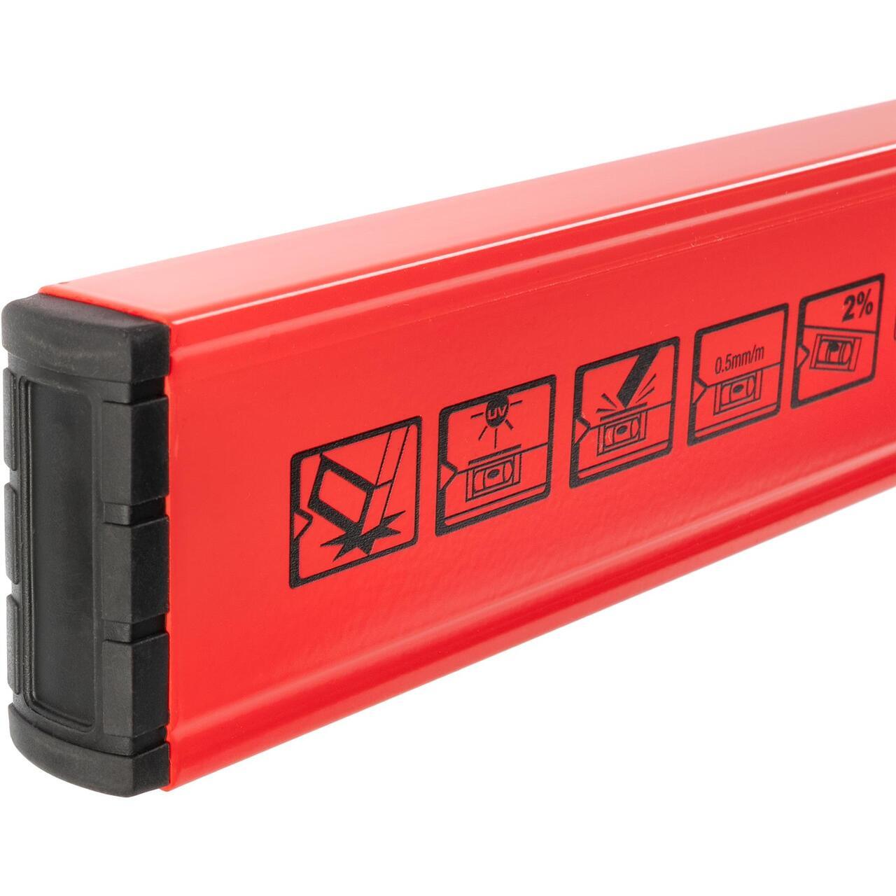 Nivela (boloboc), rosu, 2 bule, 60 cm, Richmann Exclusive