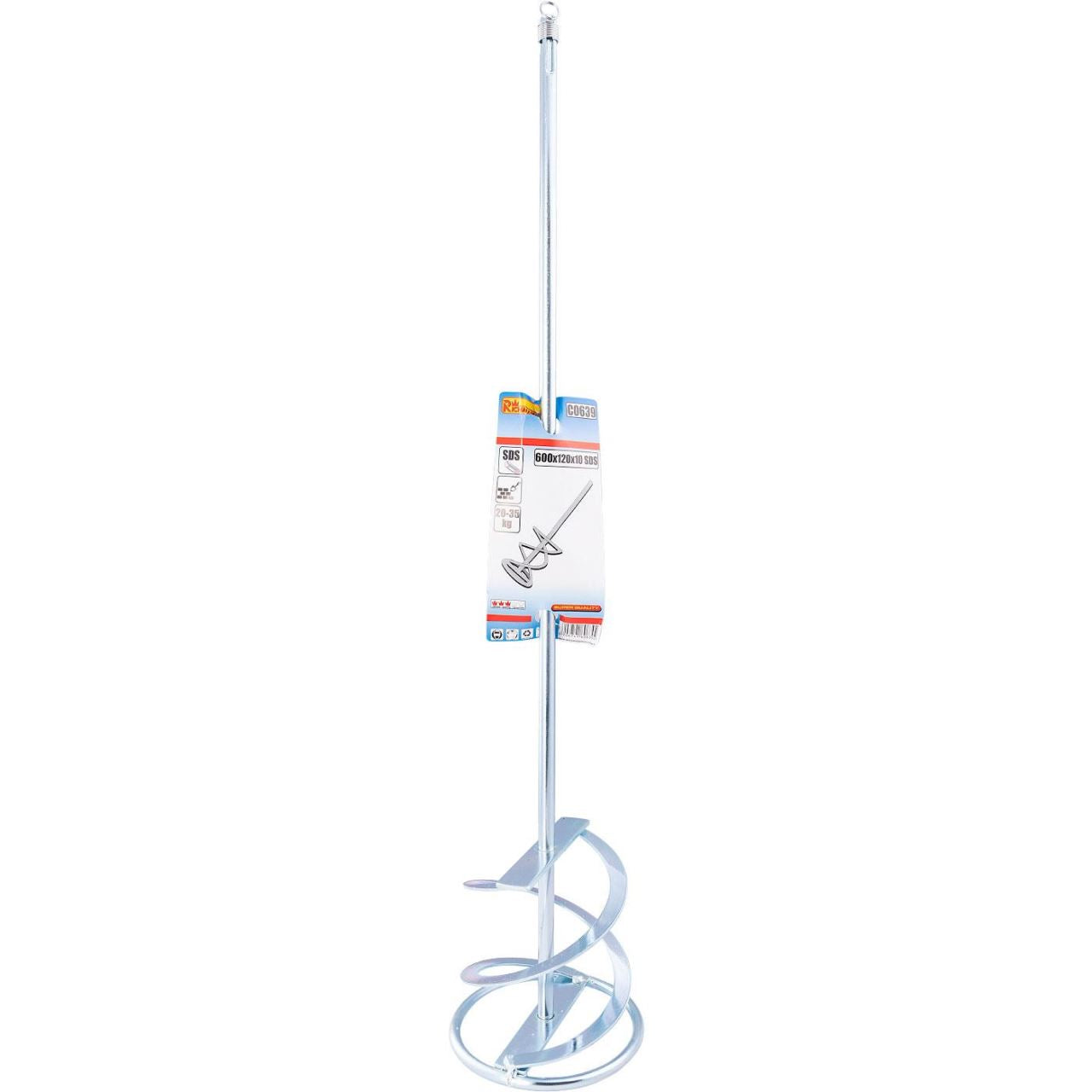 Lapát, keverőlapát, SDS PLUS, 120 mm, Richmann